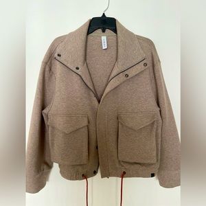 Varley military zip jacket